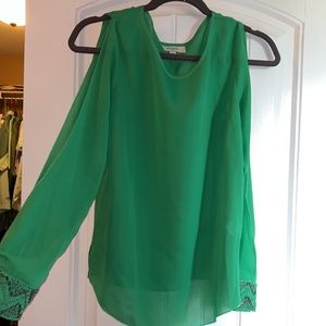 Umgee slit sleeve shirt